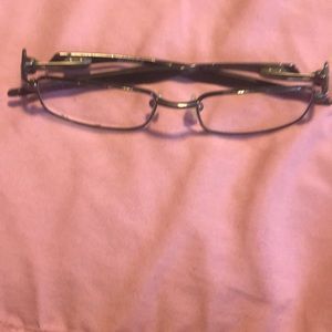 Black Oakley Rudder glasses frames